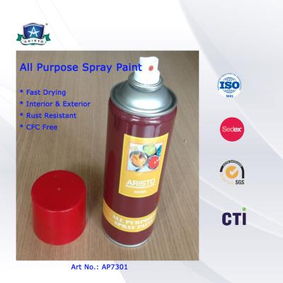 China All Multi Purpose Spray Paint , Colorful Acrylic Spray Paint 400ml for sale