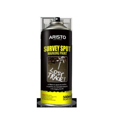 China Aristo Survey Spot Marking Paint 500ml White Yellow Blue Green Red Black Marking Paint for sale