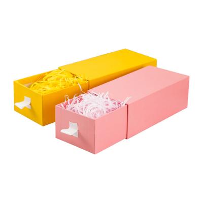 China Biodegradable Socks Underwear Packaging Storage Box Drawer Box Recycle Paper Color Gift Wrapping Paper Folding Recyclable UV Coating Varnishing for sale