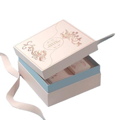 China Recyclable Customized Luxury Lid And Hard Raw Paper Cardboard Jewelry Box Gift Cardboard Jewelry RP Box for sale