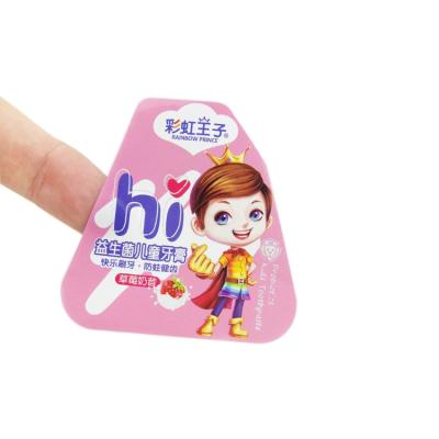 China Customized Self Adhesive Food Label Food Dried Fruit Transparent PVC Sticker Coil Heat Sensitive Label for sale
