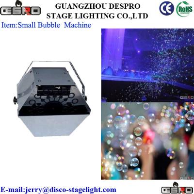 China Wedding Portable Bubble Machine Disco Stage Effect Equipment for sale