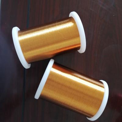 中国 0.038mm Grade1 PIの銅はワイヤー リレーのための特別な磁石ワイヤーにエナメルを塗った 販売のため