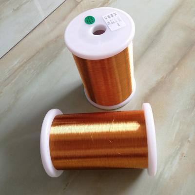 China 0.8mm Self Bonding Wire Solderable Polyurethane Enameled Round Copper Wires for sale