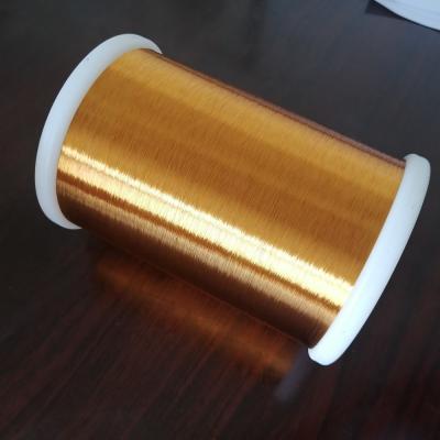 China QY F-1/240 Aromatic Polyimide Copper Enameled Wire 0.034mm For Lighting Fixtures for sale