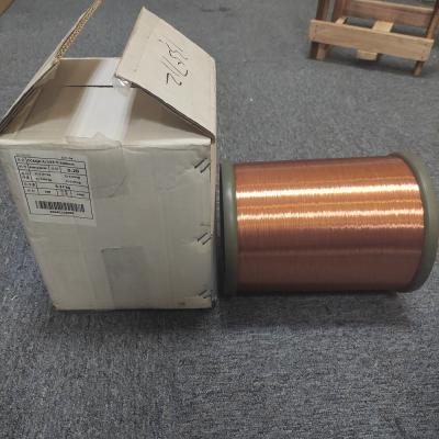 China Las bobinas Frameless revisten auto-adhesivo redondo del alambre con cobre esmaltadas en venta
