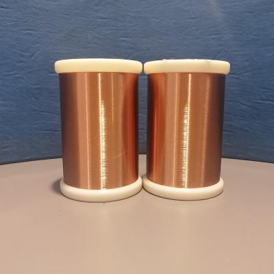 China Thick Film Self Adhesive Enameled Copper Wire Round Shape Class 220 for sale