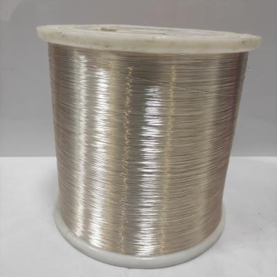 China 0.06mm Silver Plated Copper Self Adhesive Enameled Wire Custom for sale
