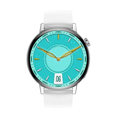中国 24基の時間の心拍数の監視を用いるスマートな腕時計を呼ぶ1.32インチ360×360 ブルートゥース 販売のため