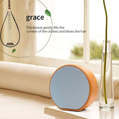 China Wood Portable Wireless Bluetooth Speaker With 4 Hours Play Time CE ROHS Approvel for sale