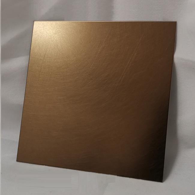 Decorative stainless steel sheet application