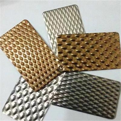 China Stamped 3D Wall 304 Stainless Steel Plate Flat Shape ASTM Standard en venta