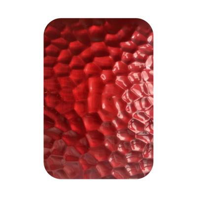 Κίνα Σχεδιασμός κουνουπιού Κίνα Κόκκινος καθρέφτης Ατσάλι διακοσμητικό φύλλο προς πώληση