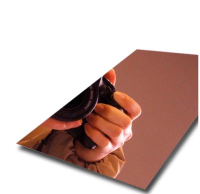 China Rose Gold Mirro Stainless Steel Decoration Sheet for sale