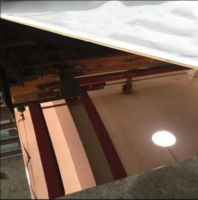 China Rose Gold Mirro Stainless Steel Decoration Sheet for sale