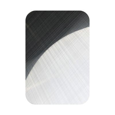 China Silver Mirror Cross Hairline Stainless Steel Sheet 1219x2438mm Plate for sale