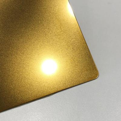 China Pvd Decorative Stainless Steel Sheet 1000mm Width With 7c PVC Film for sale