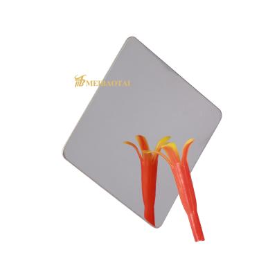 China 0.65mm dekoratives Material der Edelstahlblech-Küchen-Wand-Blatt-JISCO zu verkaufen