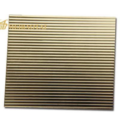 China Golden 0.7 Mm Stainless Steel Sheet JISCO Material 200HV Material for sale
