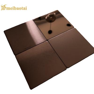 China El estándar del estruendo coloreó el material inoxidable del grueso SS201 de la hoja de acero 1.0m m en venta
