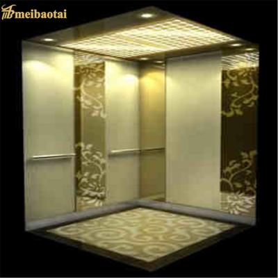 China Gold Lift Decorative Elevator Stainless Steel Sheet 0.95mm Thickness EN Standard for sale