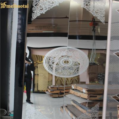 China DIN Standard Elevator Stainless Steel Sheet 1000x2000mm Etching Mirror Decoration for sale