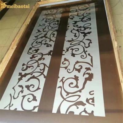 China 201 304 Etch Finish Elevator Stainless Steel Sheet 1.5mm Thickness for sale