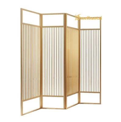 China 201 Stainless Steel Room Divider PVD Brass Treatment For Living Room for sale
