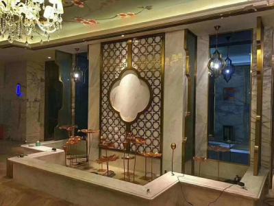 Китай Неубедительные рассекатели комнаты металла дизайна разделяют форму толщины 4cm Cuboid продается