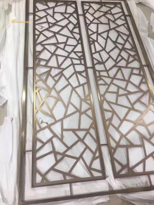 China Laser Cut Stainless Steel Room Divider 40mm Thickness GB Standard for sale