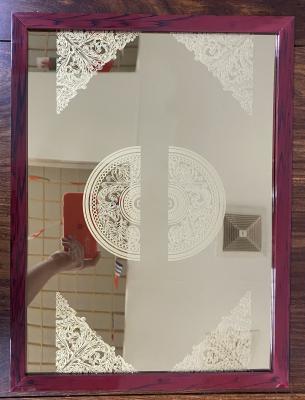 China Padrão de aço inoxidável da folha JIS do elevador da decoração do espelho do ouro à venda