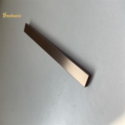 China SS201 U Profile Stainless Steel Outside Corner Trim 8mm for sale