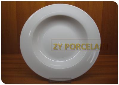 China Conductividad de pocas calorías placas de cena de la sopa de 8,5 pulgadas con el logotipo del cliente no fácil escaldar las manos en venta