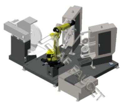 中国 RTAF-GP0201-ハイブリッド研磨・磨き設備- 2つの研磨装置 + 1つの自動磨き装置 販売のため