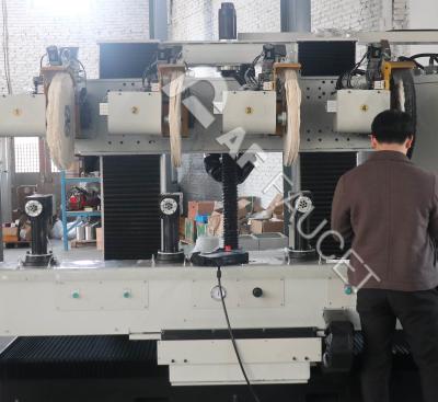 China Full Digital Control Faucet Polishing Machine Robotic Polishing Machine 3000mm×4 Carbon Steel for sale