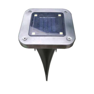 China Solar charging all in one outdoor 4 led agency square solar pover underground light new innovation for sale