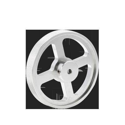 China WaveTopSign Metal Aluminum Alloy Embossed Synchronous Encoder Wheel for sale