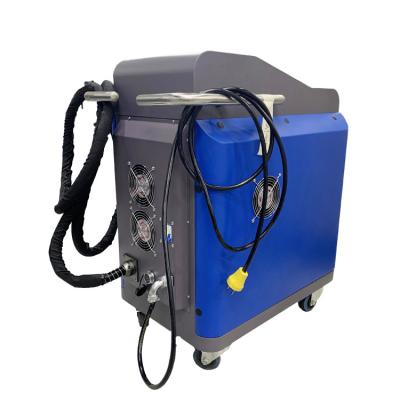 China Backpack Metal Surface 2000W Laser Rust Removal Machine CE Approved for sale