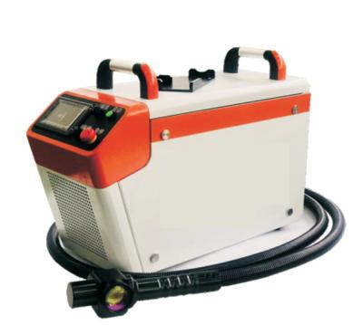 China máquina de limpeza do laser do metal 220V, líquido de limpeza do laser da remoção de oxidação de 100 watts à venda