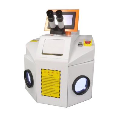 China 200W Jewelry Laser Spot YAG Welding Machines Desktop Portable 1064nm Weld for Gold Silver Metal Ring Necklace Bangle for sale