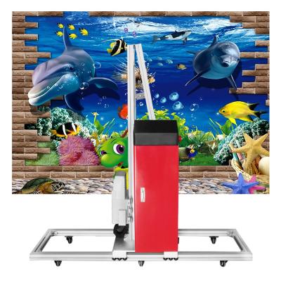 China Art Paper House Direct To Wall Mural Spray Inkjet Printers 3D Automatic Vertical for sale