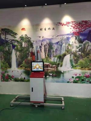 China Automatic 3d Vertical Wall Printer Direct To Wall Painting Machine for sale