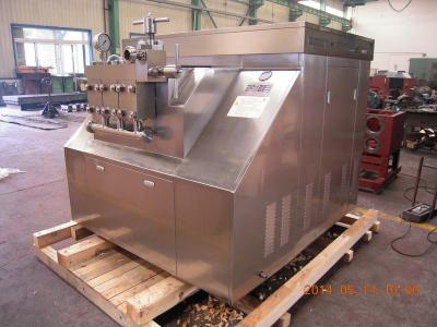 China Low / high pressure Industrial Homogenizer , Two Stage Homogenizer equipment for sale