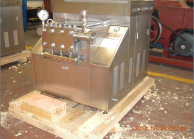 China máquina del equipo de la homogeneización de la leche de la barra 4000L/H 300 con el entramado de acero inoxidable en venta