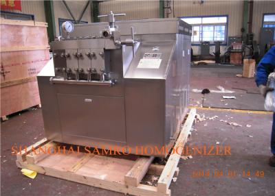 China High Performance Four plunger dairy homogenizer New Condition 10000 L/H 40 Mpa for sale