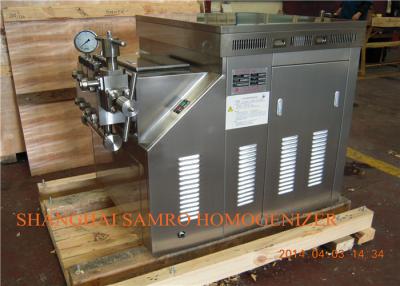 China Juice High Pressure Two stages homogenizer 1500 litre 60 Mpa 30 KW for sale