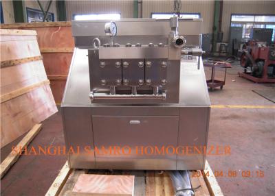 China High Efficiency juice homogenizer Machine 4000 litre 60 Mpa 75 KW for sale