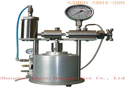China Compressed gas Drive mode Lab Homogenizer max pressure can be 2000 bar for sale