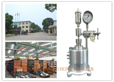 China Homogeneizador de la escala de laboratorio del acero inoxidable, homogeneizador ultra de alta presión del laboratorio en venta