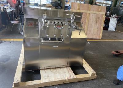 Chine 55KW 7000L/H Dairy Products Homogenizer for Dairy Processing à vendre